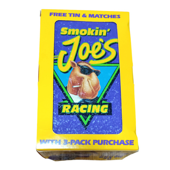 NIB Vintage Camel Smokin' Joes Racing Tin of Matches Sealed - Picture 1 of 2